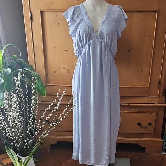 Dear John Lottie Dress Light Blue Size Medium - Picture 2 of 10